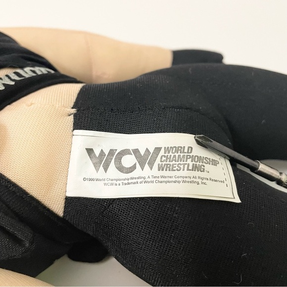 Vintage 1999 NWO Hulk Hollywood Hogan WCW Plush Wrestler 17” Tall - Picture 11 of 16
